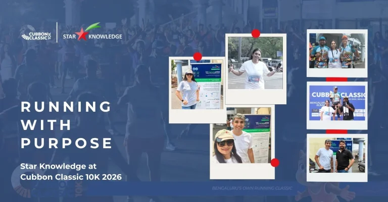 Star Knowledge at Cubbon Classic 10K 2026 - Bengaluru