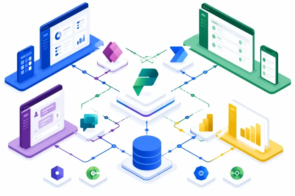 Overview of Microsoft Power Apps for building custom business applications